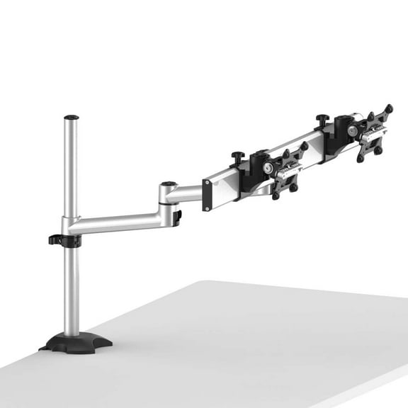 Cotytech Dual Monitor Desk Mount for Apple w/ 2-in-1 Base BL-AP27