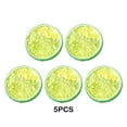 thumbnail image 3 of Langgg 5pcs ABS Simulation Fruits Section For Home Decoration Etc High Simulation Fruit Slice Model 3, 3 of 6