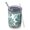 Teal Daisy Flower, variant on 12oz Tumblers Navy Daisy Flower Pattern Vacuum Insulated Stainless Steel Travel Tumbler Cups Mug with Lid and Straw for Beer,Coffee,Beverages with Cleaning Brush for Cold & Hot Drinks