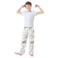 thumbnail image 2 of FORMRS Boys Pajama Pants with Pockets Size 9-10Y Kids Lounge Sleep Bottoms, Magical Halloween Ghost, 2 of 8