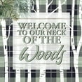 thumbnail image 3 of Allen, Kimberly 20x20 Black Modern Framed Museum Art Print Titled - Our Neck of the Woods, 3 of 5