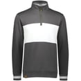 thumbnail image 3 of Holloway Sportswear XS All-American Pullover Carbon Heather/White 229565, 3 of 5