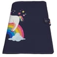 thumbnail image 2 of PKQWTM Unicorn And Rainbow Book Cover Book Protector Book Sleeve Book Pouch Book Bag 6x9 inch, 2 of 4