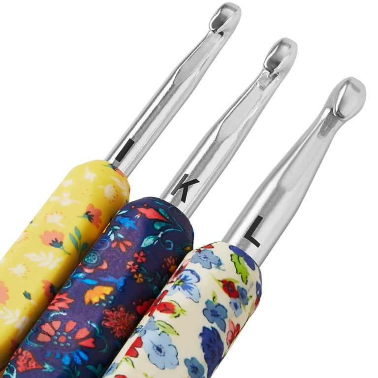 The Pioneer Woman 3-Piece Crochet Hooks Set, Hook Sizes F, G, and