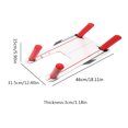 thumbnail image 4 of Fosa Swing Trainer Mirror,4 Speed Rods Trainer Mirror Speed Trap Base Swing Training Exerciser Practicing Equipment, Speed Trap Base, 4 of 8