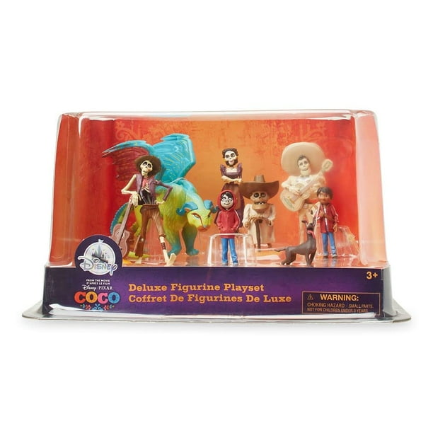 Set Figure Play Disney Coco Deluxe con 10 figuras Disney Disney Walmart en linea
