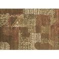 thumbnail image 1 of Ahgly Company Indoor Rectangle Patchwork Brown Transitional Area Rugs, 5' x 7', 1 of 4
