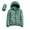Mint Green, variant on Rinsvye Women Warm Waterproof Lightweight Utility Jacket Women Lightweight Jacket Hooded Windproof Winter Coat with Recycled insulation Winter Slim Short Hooded Warm White Duck Down Coat Outerwear
