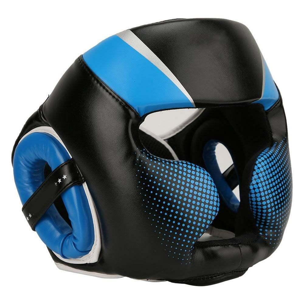 Mgaxyff Boxing Helmets Muay Thai Sanda Karate Taekwondo Fighting Training Head Guard Gear