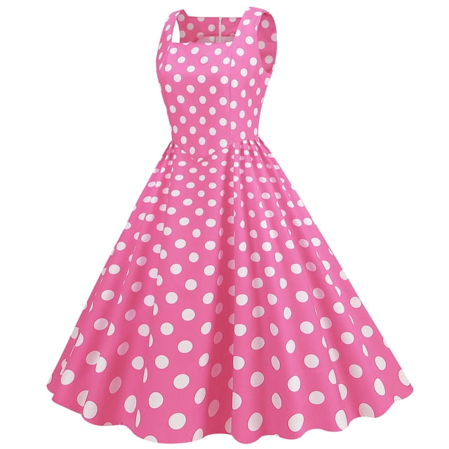 B91xZ Robes Décontractées pour Femmes 2024 Robe de Soirée Longue Sans Manches à Col en V Profond Décontractée, Rose S