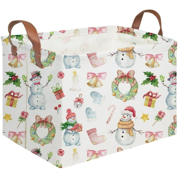 Cesta de almacenamiento FXOCSHE impermeable plegable de 38 x 25 x 23 cm