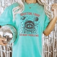 thumbnail image 3 of Houston I have So Many Problems Space Raccoon Graphic T-Shirt Funny Astronaut Raccoon Tee Seafoam Shirt Adult Small, 3 of 5