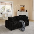 thumbnail image 6 of Sdorens Cloud Couch Modular Sectional Sofa,78" Oversized Convertible Wide Seater,2 Seater for Living Room Set,Covers Washable&Replaceable,Black, 6 of 14