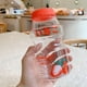 thumbnail image 4 of Botella de Agua Botella de Jugo Transparente Reutilizable sin BPA Innovadora de Dibujos Animados para Viajes Deportivos Al Aire Libre 16oz/500ml ANGGREK  Otros, 4 of 8