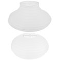 thumbnail image 6 of OUNONA 2 Pcs LED Paper Lantern Party Decorations Child 40X40X22CM White, 6 of 8