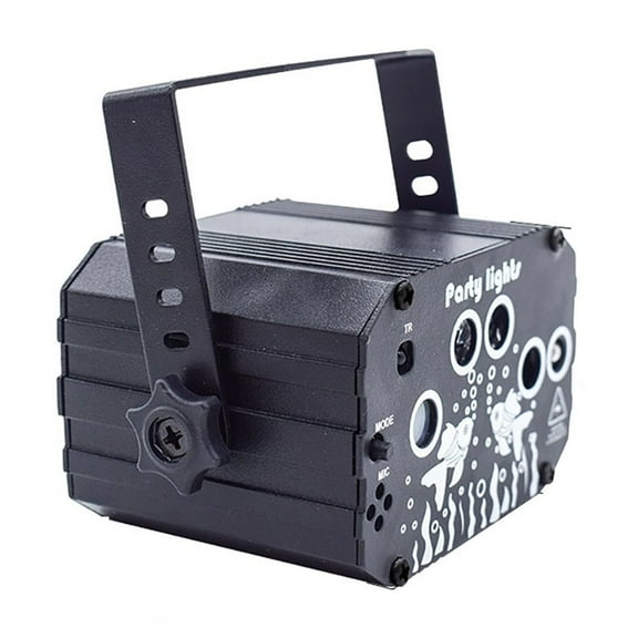 5-hole LED Dream Disco Light DJ Stage Party Remote Control Light Wedding Audience Decoration Light Christmas Holiday Light