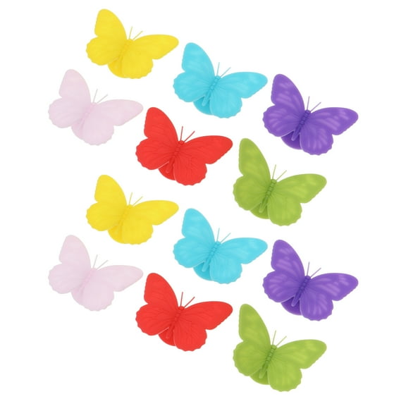 Masteelf 12Pcs  Decorative Wine Glass Identifiers Wine Glass Charms Party Supplies