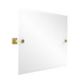 thumbnail image 2 of Montero Collection Contemporary Frameless Landscape Rectangular Tilt Mirror with Beveled Edge, 2 of 5