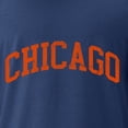 thumbnail image 3 of Wild Bobby Chicago CHI American Football Cities | Classic Varsity College Style Fantasy Fan, Trendy Team Streetwear Sports Mens Long Sleeve Shirt, 3 of 6