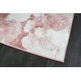 thumbnail image 6 of La Dole Rugs Pink White Red Abstract Rustic Modern Marble Pattern Area Rug For Living Room Bedroom Hallway Runner Tapis, 6 of 7