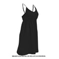 thumbnail image 3 of Salida de Playa George para Dama, Vestido Tirantes Negro Talla M, 3 of 4