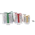 thumbnail image 3 of YAOMOBB Store Decoration for Christmas Lighted Christmas Gift Box Set Festive Decor Case for Home Outdoor Ornament, 3 of 7