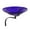 Cobalt Blue, variant on Achla Designs 12 In Crackle Glass Bowl Birdbath Decoration w/ Mount, Green