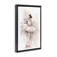 thumbnail image 2 of Stupell Industries Eclectic Watercolor Dancer Pose Black Floating Frame Canvas Art, 17 x 25, by Creative Studio, 2 of 8