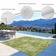 thumbnail image 3 of Sage Green Geometric Outdoor Rug for Patio/Deck/Porch, Non-Slip Large Area Rug 6 x 9 Ft, Modern Stereotypic Abstract Art Indoor Outdoor Rugs Washable Area Rugs, Reversible Camping Rug Carpet Runner, 3 of 8
