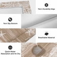 thumbnail image 6 of Brown Coastal Outdoor Rug for Patio/Deck/Porch, Non-Slip Large Area Rug 5 x 8 Ft, Summer Ocean Sea Ombre Starfish Corals Indoor Outdoor Rugs Washable Area Rugs, Reversible Camping Rug Carpet Runner, 6 of 8