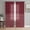 Red, variant on Red Striped Sheer Curtains for Living Room Bedroom Vintage Stripes Ombre Sheer Curtains 54 Inch Long 2 Panels Set Light Filtering Curtain Window Treatments Drapes for Dining Room
