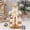 Beige, variant on EUDIDV Xmas Tree Decor New Christmas Decorations Beige Fabric Sitting Posture Suspended Legs Santa Claus Snowman Toys Ornaments Props Christmas Ornaments