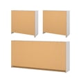 thumbnail image 5 of Tvilum Studio 3-Piece Bedroom Set - 6 Drawer Double Dresser And Chest Set Of 2, White, 5 of 11