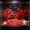 thumbnail image 6 of Fufafayo Aquarium Glow Stones Shells Decor, 50 Pieces Glow In The Dark Fish Tank Ornaments, Fluorescent Seashells Conch for Freshwater Saltwater Tank, Glowing Pebbles for Betta Tank Decoration, 6 of 6