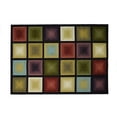 thumbnail image 2 of Optic Squares 59" x 83" Room Sized Rug, 2 of 2