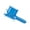 Blue, variant on Professional Coloring Brush With Roller Comb Technologywith Ergonomic Handle Hair Styling Accessory Easy Application