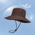 thumbnail image 4 of Sombrero anti-UV Sombrero de pescador transpirable Sombrero de verano de color sólido para trabajo en el césped del jardín Likrtyny Para Estrenar, 4 of 9