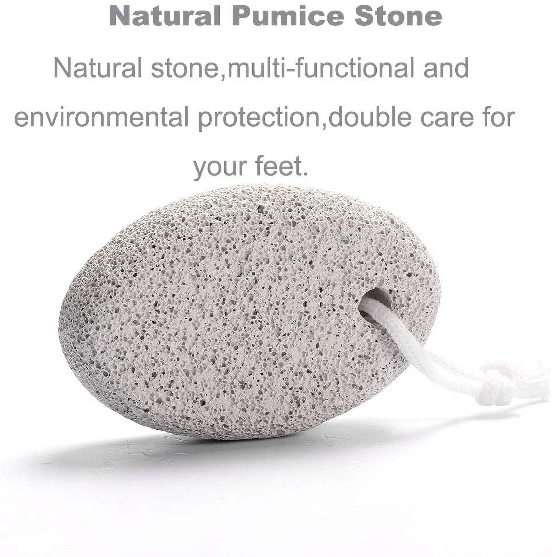 ZenToes Natural Lava Pumice Stone - Pedicure Callus Remover Bars - Exfoliate Rough Skin