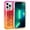 Pink/Gold, variant on For Apple iPhone 16 Pro Max Dual Layer Protective Shockproof Tough Defender Sparkling Liquid Glitter Heart Case Cover Pink