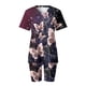 thumbnail image 4 of MKLEKYY Pantalones Cortos Para Mujer, Conjuntos De Dos Piezas Para Mujer, Camisetas De Manga Corta, Pantalones Cortos, Conjuntos Deportivos Para Correr Y Yoga., 4 of 4