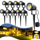 thumbnail image 2 of Paquete 10 Lamparas Dirigible Con Estaca Exteriores Y Jardín Estructura Belug, Negro, 2 of 4