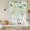 Green, variant on Cartoon Farmhouse Balloon Curtains for Living Room/French Door, Cute Watercolor Cabin Animals Trees Yellow Tie Up Curtains 63 Inch Length Energy Saving Kitchen Curtains Shades for Windows 42"x63"