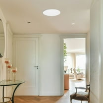 LABRIMP 1Set Ceiling Light Cover Replacement Glass Shades for Pendant Lights White Acrylic Plastic