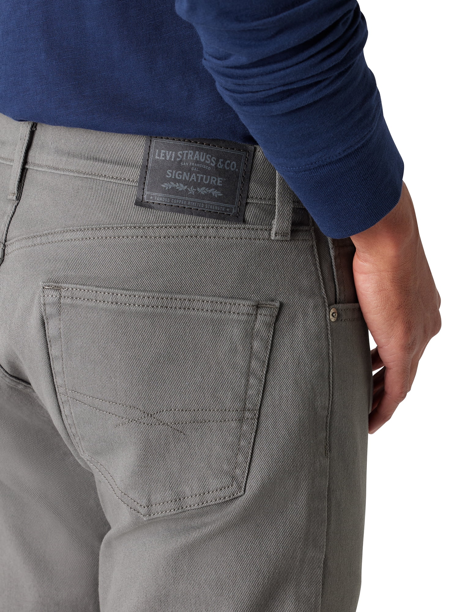 Levi Strauss Signature Men's and Big and Tall Regular Fit Jeans
