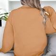 thumbnail image 4 of YNIQUE Women's Casual Crew Neck Sweatshirt Loose Soft Long Sleeve Pullover Tops, 4 of 5