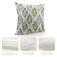 thumbnail image 4 of PHYHOO Throw Pillow Cases Two-Tone Geometric Tree Leaves Decorative Cushion Covers for Couch Bed Sofa Farmhouse Decoration Sage Green Grey, 4 of 5
