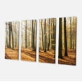 thumbnail image 2 of Bright Autumn Day in Thick Forest - Modern Forest Canvas Art, 2 of 3