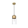 thumbnail image 4 of Lámpara Colgante Elegant Lighting Ashwell Negra Transparente 32 cm, 4 of 9