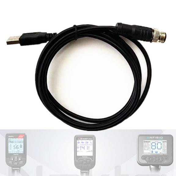 Metal Detector Accessories Charging Cable for Nokta Metal Detectors Simplex Kruzer Legend ANFIBIO 2pcs