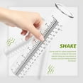 thumbnail image 4 of Shisuyan 2 Pcs Professional Rain Gauge Tube Practical Glass Rain Measuring Cylinder, 4 of 8